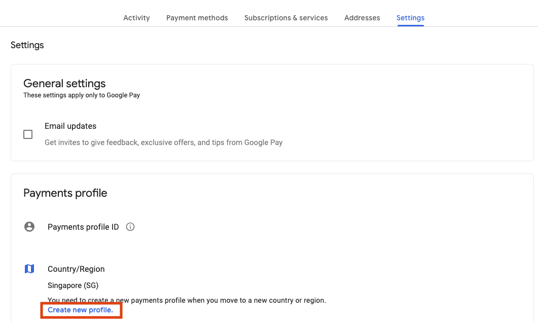 How to change Google Play country on desktop