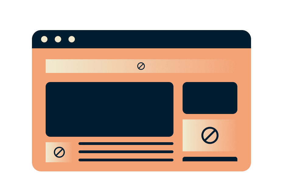 gelişmiş koruma reklam engelleyici görsel website web sayfa engelleme