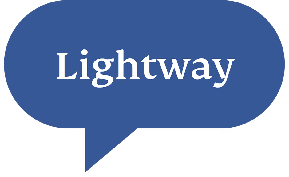 Bulle de discussion avec le protocole Lightway.