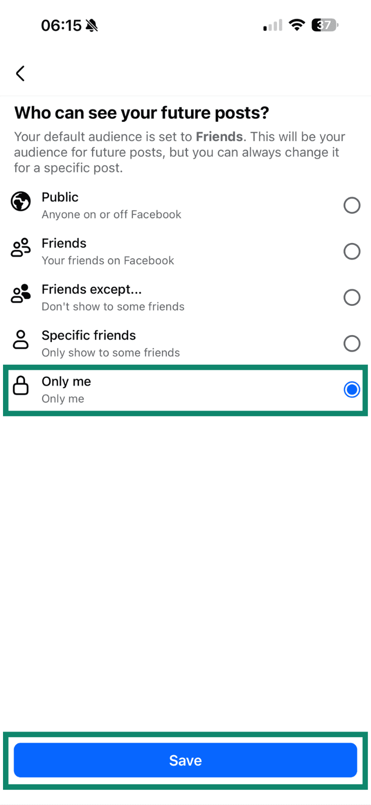 The