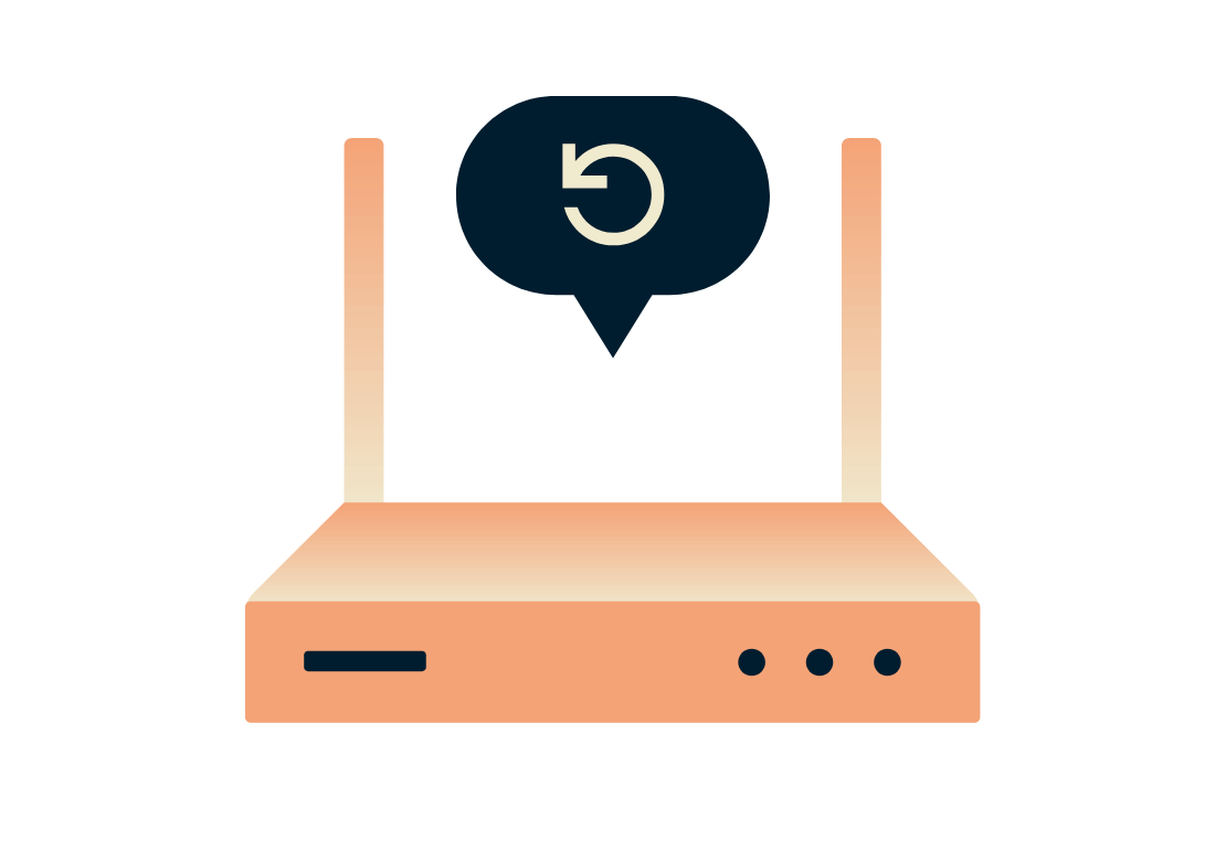 Restart your router and PS5