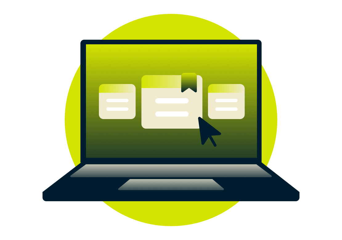 Ekran laptopa z wyborem abonamentów planu VPN.