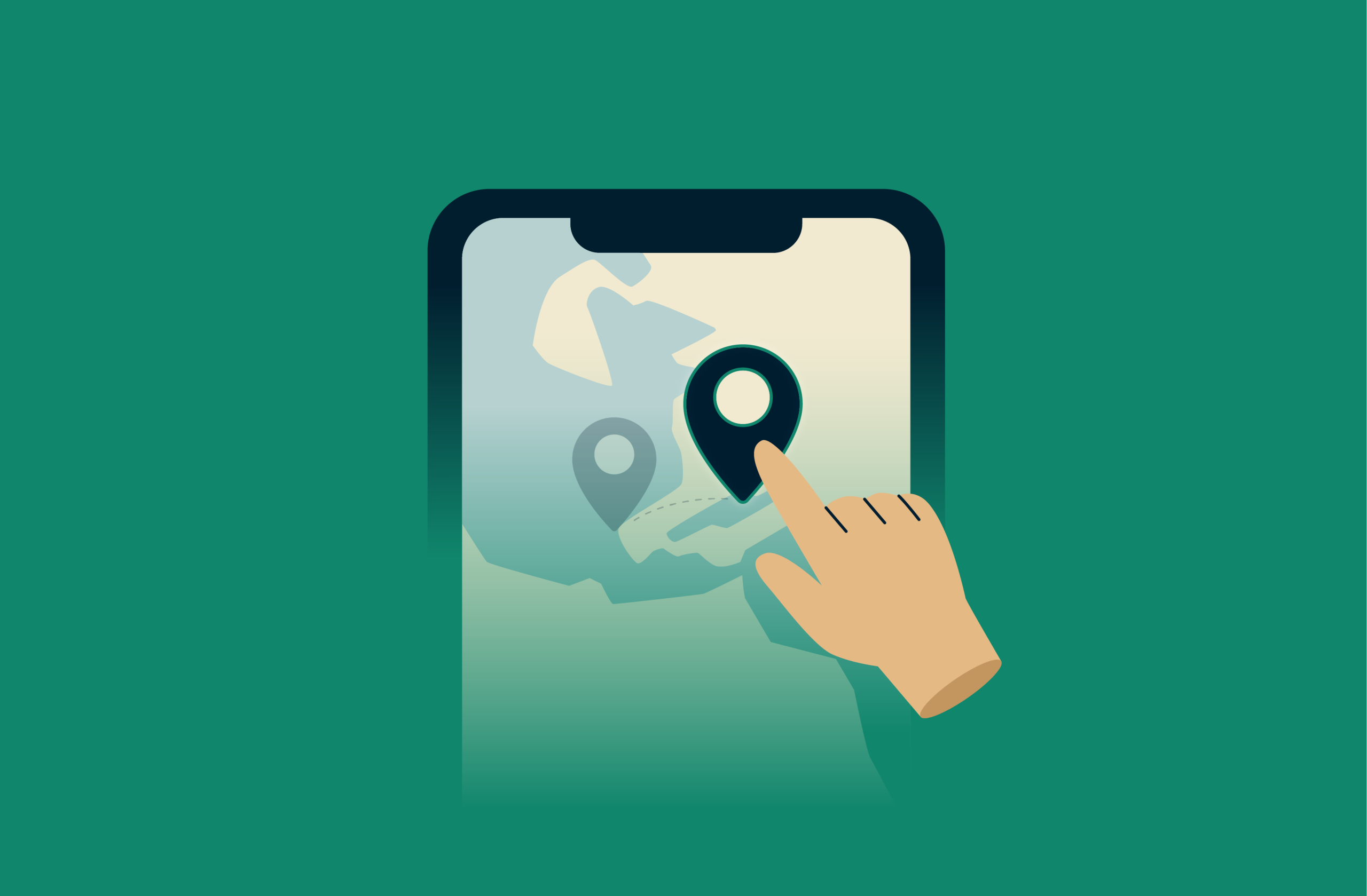 How to change location on iPhone