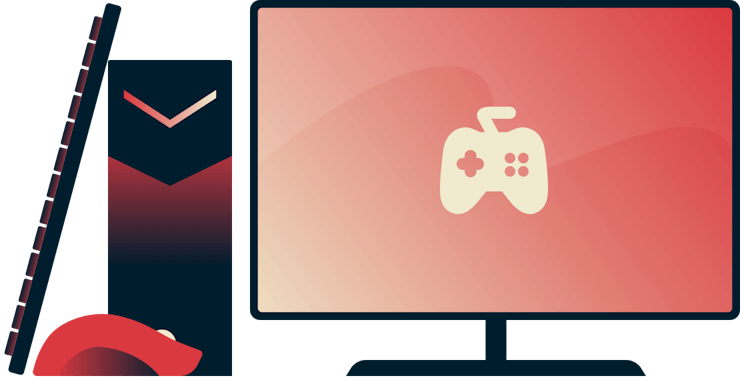 Granie w gry na komputerze z Windowsem z VPN.