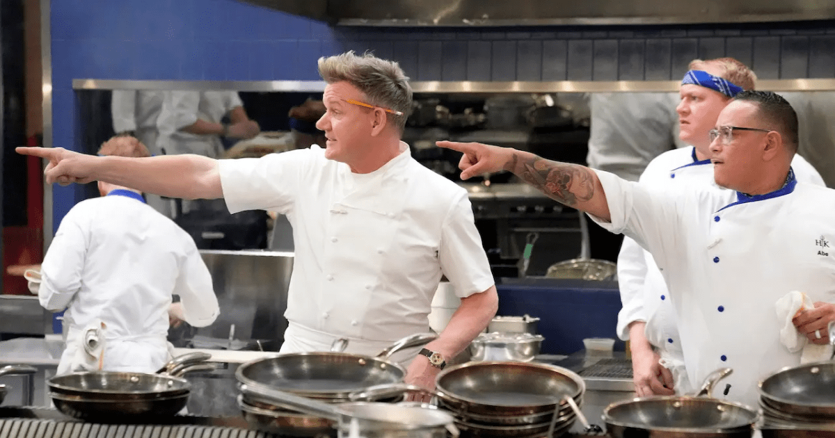 Gordon Ramsay dans Hell's Kitchen