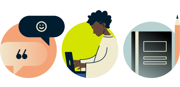 Kontrolní seznam s obrázkem štítu.