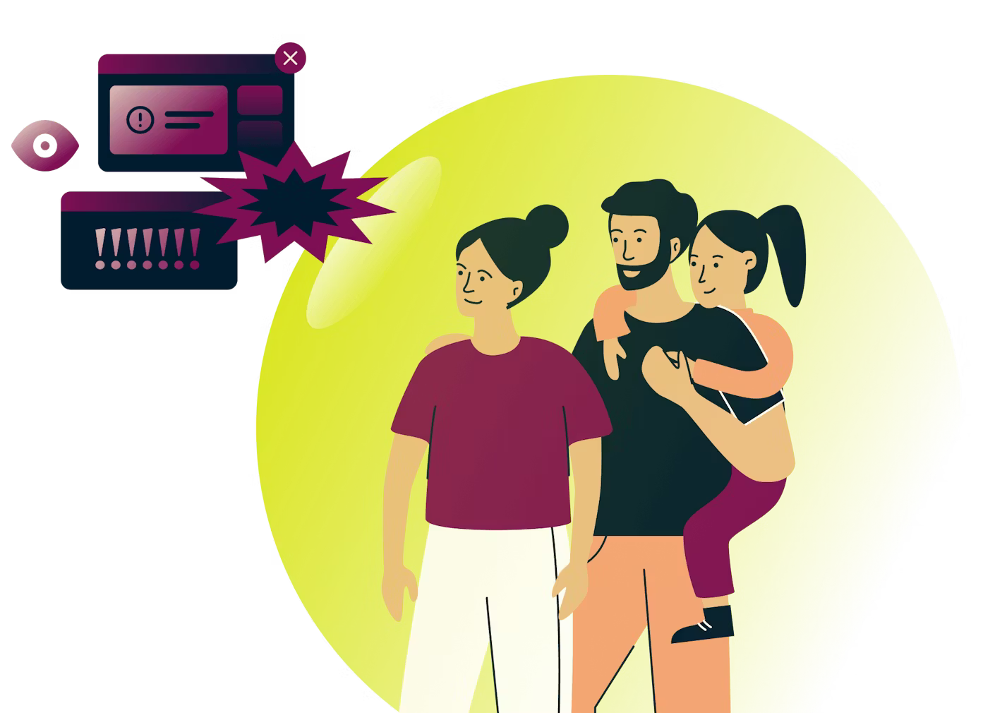 Gelişmiş koruma görseli mobil hero