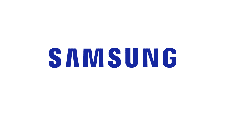Logotipo de Samsung smart TV.